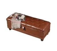 Banc de rangement avec assise rembourrée pour l'entrée, le salon et la chambre à coucher