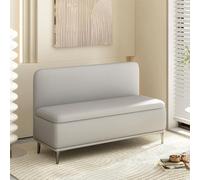 Banc de rangement avec coussin pour entrée, chambre à coucher ou salon. Solution élégante de rangement pour chaussures et sièges pour la décoration de la maison, parfait pour le couloir ou le chevet.