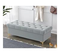 Banc de rangement avec siège, banc à chaussures multifonction pour salon, chambre à coucher, salle d'essai, meuble peu encombrant