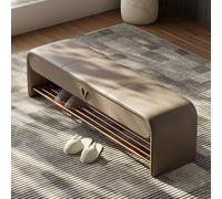 Banc de rangement capitonné, meuble multifonction pour plus de confort et d'organisation dans la chambre, le salon, l'entrée
