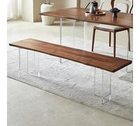 Banc de Rangement d'entrée Organisateur de Chaussures Pied de lit Pouf de lit Tabouret Mural Pliable Multifonctionnel 120 x 35 x 45 cm