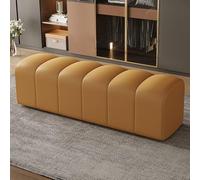 Banc de rangement d'intérieur élégant avec siège multifonctionnel étagère à chaussures ottomane pour chambre à coucher, salon, vestiaire - 60 x 40 x 42 cm - Organiseur peu encombrant