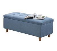 Banc de rangement élégant : repose-pieds polyvalent avec rangement caché pour chambre à coucher, entrée, salon - 119,4 x 40,6 x 40,6 cm, décoration élégante et solution de nization