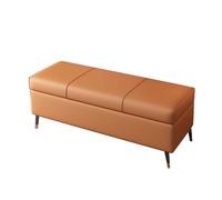 Banc de rangement en tissu avec siège rembourré, organiseur polyvalent pour chambre à coucher et salon, idéal pour le rangement des chaussures