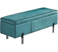 Banc de rangement familial ottoman avec boîtes de rangement pliables et siège rembourré, idéal pour chaussures, jouets et plus encore dans la chambre à coucher, le couloir ou le salon