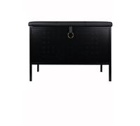 Banc de Rangement Maze Frank Noir/Noir