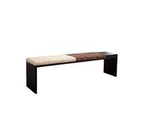 Banc de Rangement Moderne Pouf pour Le Salon Banc de luxe léger moderne du milieu siècle - Tabouret bas haute qualité for entrée, bout lit, siège long couloir Bout de lit Couloir Sièges(A,160x35x45cm)
