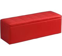 Banc de rangement multi-usages, banc à chaussures en similicuir avec grande capacité, tabouret convertible pour salon, chambre à coucher, entrée