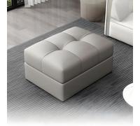 Banc de rangement multifonctionnel avec coussin, élégant ottoman, meuble à chaussures, organisateur d'espace caché pour chambre à coucher et couloir, essentiels pour une vie intelligente