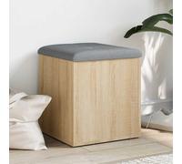 Banc de Rangement Organisateur Couloir Chêne Marron Bois d'Ingénierie vidaXL