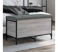 Banc de Rangement Organisateur Couloir Chêne Marron Bois d'Ingénierie vidaXL