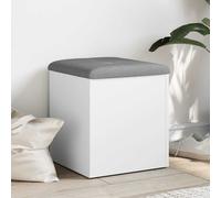 Banc de Rangement Organisateur Couloir Sonoma Gris Bois d'Ingénierie vidaXL