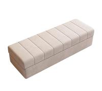 Banc de rangement ottoman avec couvercle rabattable, siège rembourré pour plus de place et d'organisation dans l'entrée, la chambre à coucher, le salon