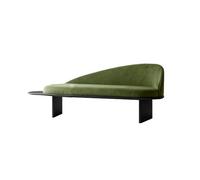 Banc de rangement ottoman avec dossier pour chambre à coucher et dressing