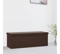 vidaXL Banc de Rangement Pliable Conteneur de Stockage Coffre de Rangement de Salon Salle de Séjour Entrée Maison Intérieur 338798