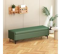 Banc de Rangement pour Changer de Chaussures - Long, idéal pour Les magasins de vêtements, Les têtes de lit ou comme Pouf. Canapé de Luxe pour la Maison, revêtu de Similicuir résistant aux r