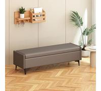 Banc de Rangement pour Changer de Chaussures - Long, idéal pour Les magasins de vêtements, Les têtes de lit ou comme Pouf. Canapé de Luxe pour la Maison, revêtu de Similicuir résistant aux r