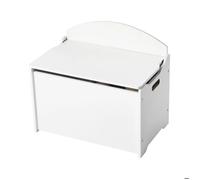 Banc De Rangement Pour Enfants-Duoku-597x368x545 Mm, Coffre À Jouets En Bois Avec Dossier Et Système De Charnière Sécurisé Multicolore