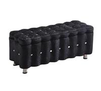 Banc de rangement rembourré multifonction - Idéal pour le salon, la chambre à coucher et l'entrée, améliore l'espace avec des sièges confortables et un rangement caché