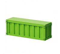 Banc de rangement robuste en métal - Design industriel avec compartiment verrouillable à dessus plat - Idéal pour les espaces commerciaux et les zones d'attente - Places de vente au détail tendance (D