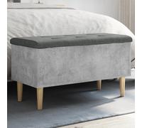 Banc de Rangement Siège Coffre Salon Sonoma Gris Bois d'Ingénierie vidaXL