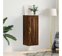 Banc de Rangement Sonoma Gris 62x42x45 cm en Bois d'Ingénierie avec 3 Compartiments Fermés, Armoire Murale Élégante pour Salon et Bureau, Meuble de Stockage Polyvalent