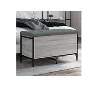 Banc de Rangement Organisateur Couloir Chêne Marron Bois d'Ingénierie vidaXL