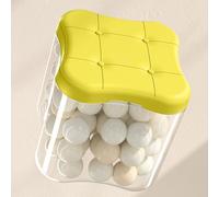 Banc de rangement transparent rose de 24 l - Conteneurs empilables avec coins arrondis parfaits pour les jouets d'art et d'artisanat - Solution de rangement sûre et peu encombrante