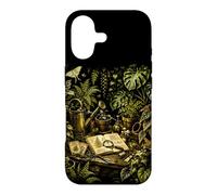 Banc de rempotage botanique de Serre Vintage Motif Nature Coque pour iPhone 17