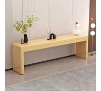 Banc De Salle À Mager Style Classique, Banc D'Entrée en Bois Massif, 40/80/100/120/150 Cm Bancs Bout De Lit pour Chambre, Chaise Salle A Manger Bois, Tabouret De Fleurs(Yellow,60 cm/23.62 in)