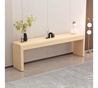 Banc De Salle À Mager Style Classique, Banc D'Entrée en Bois Massif, 40/80/100/120/150 Cm Bancs Bout De Lit pour Chambre, Chaise Salle A Manger Bois, Tabouret De Fleurs(Natural,180 cm/70.87 in)