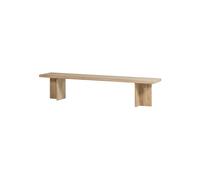 Banc de salle à manger 220x45 cm bois de manguier naturel Ato