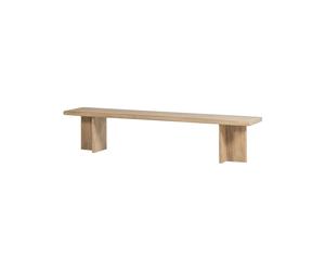 Banc de salle à manger 220x45 cm bois de manguier naturel Ato