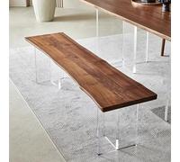 Banc De Salle À Manger, Banc D'intérieur, Design Industriel Moderne, Style Moderne, Robuste Et Stable, pour Salle À Manger, Garde-Robe, Cuisine(80x32x45cm/31.5x12.6x17.7in)
