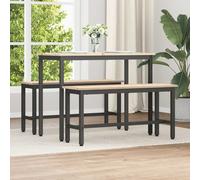 Banc de salle à manger Bois de pin massif d'intérieur Mobilier sièges vidaXL vid