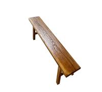 Banc de salle à manger en bois, banc d'entrée rustique pour bout de lit,