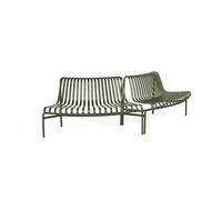 Banc de Salle à Manger HAY Palissade Park Out/Out pour Débutant, Lot de 2, Couleur Olive