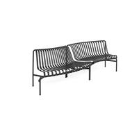 Banc de Salle à Manger Palissade Park, Intérieur/extérieur, Ensemble de 2 pour Débutants, Anthracite