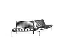 Banc de Salle à Manger Palissade Park Out/Out pour Débutant, Lot de 2, Anthracite