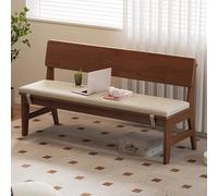 Banc De Salle À Manger Rembourré, Banc De Salle À Manger, Robuste Et Stable, Design Industriel Moderne, pour Cuisine, Salle À Manger, Salon, Entrée(Brown,120cm/47.2in)