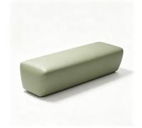 Banc de Salle d'Attente, Banc de Réception Rembourré pour Bureau Hall | Siège de Zone d'Attente en Similicuir, Ottoman Moderne de Bureau et Mobilier Pratique(Green,120cm/47.2in)