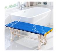 Banc de salle de bain imperméable, tabouret amovible antidérapant en plastique ABS pour douche et baignoire, siège à langer polyvalent et accessoire élégant en fourrure de salle de bain