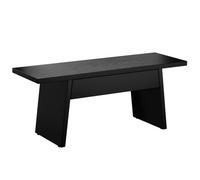 Banc de salle de bain - VitrA 90 cm - Finition chêne noir - Tiroir à fermeture amortie - Design contemporain