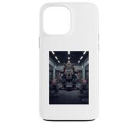 Banc de Squat pour soulevé de Terre Motif rhinocéros Coque pour iPhone 13 Pro Max