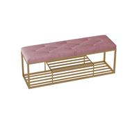 Banc de Support à Chaussures Tabouret à langer de luxe léger porte simple portant un tabouret à chaussures nordique porte-chaussures d'entrée peut s'asseoir tabouret bas tabouret de rangement Banc d'e