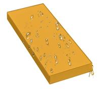 Banc de Table 43 x 18 x 3 Pouces. Ce Banc d'extérieur est doté d'un Coussin en Mousse Haute résilience et en Tissu Polyester imperméable et résistant à la poussière. Sa Fermeture éclair dis