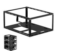 Banc de test PC, boîtier PC en plein air, châssis d'ordinateur à cadre ouvert, support de serveur Techbench pour cartes mères ETAX ATX MATX ETAX X79 X99 Micro ATX (empilable)