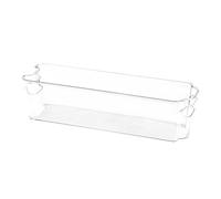 Banc de tiroir transparent pour conteneur organisateur, conteneur pour l'organisation | Grand -manger ou organisateur, empilable pour légumes, collations, boissons