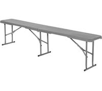 Banc de touriste pliable karering bank 183X28X43CM gris
