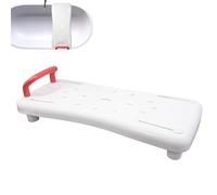 Banc de transfert pour baignoire | Table de siège de baignoire et douche pour personnes âgées, banc de baignoire avec poignée, table de siège de bain design ergonomique pour personnes âgées